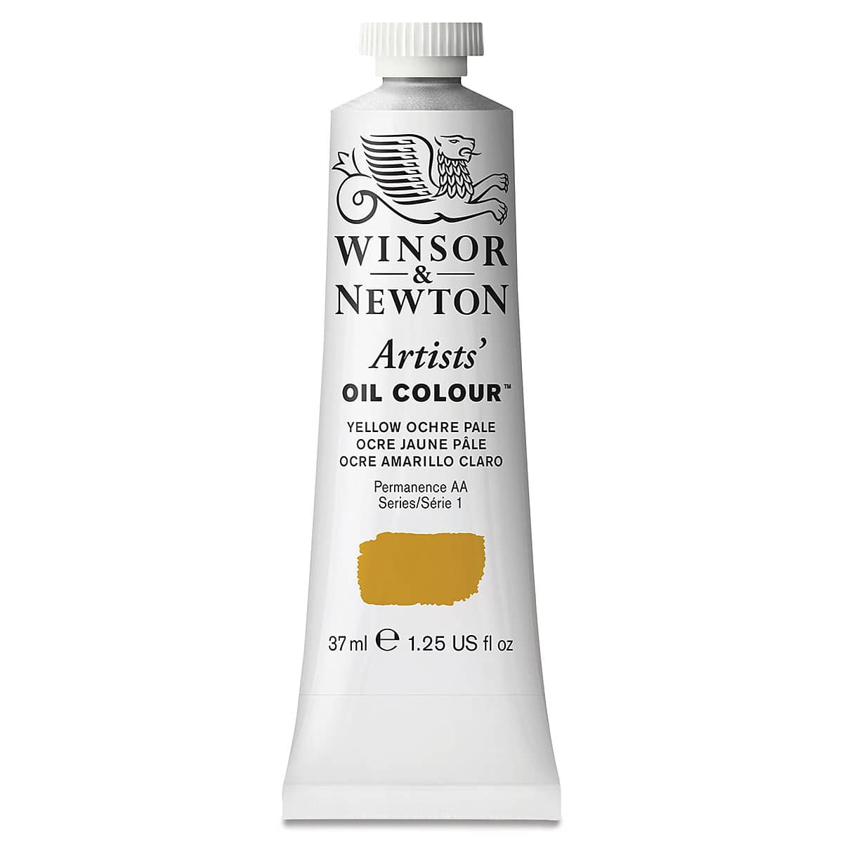Winsor & Newton Artists' Oil Color - Yellow Ochre Pale, 37 ml tube
