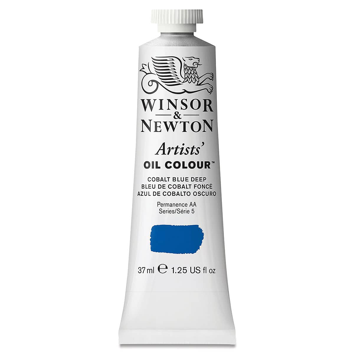 Winsor & Newton Artists' Oil Color - Cobalt Blue Deep, 37 ml tube
