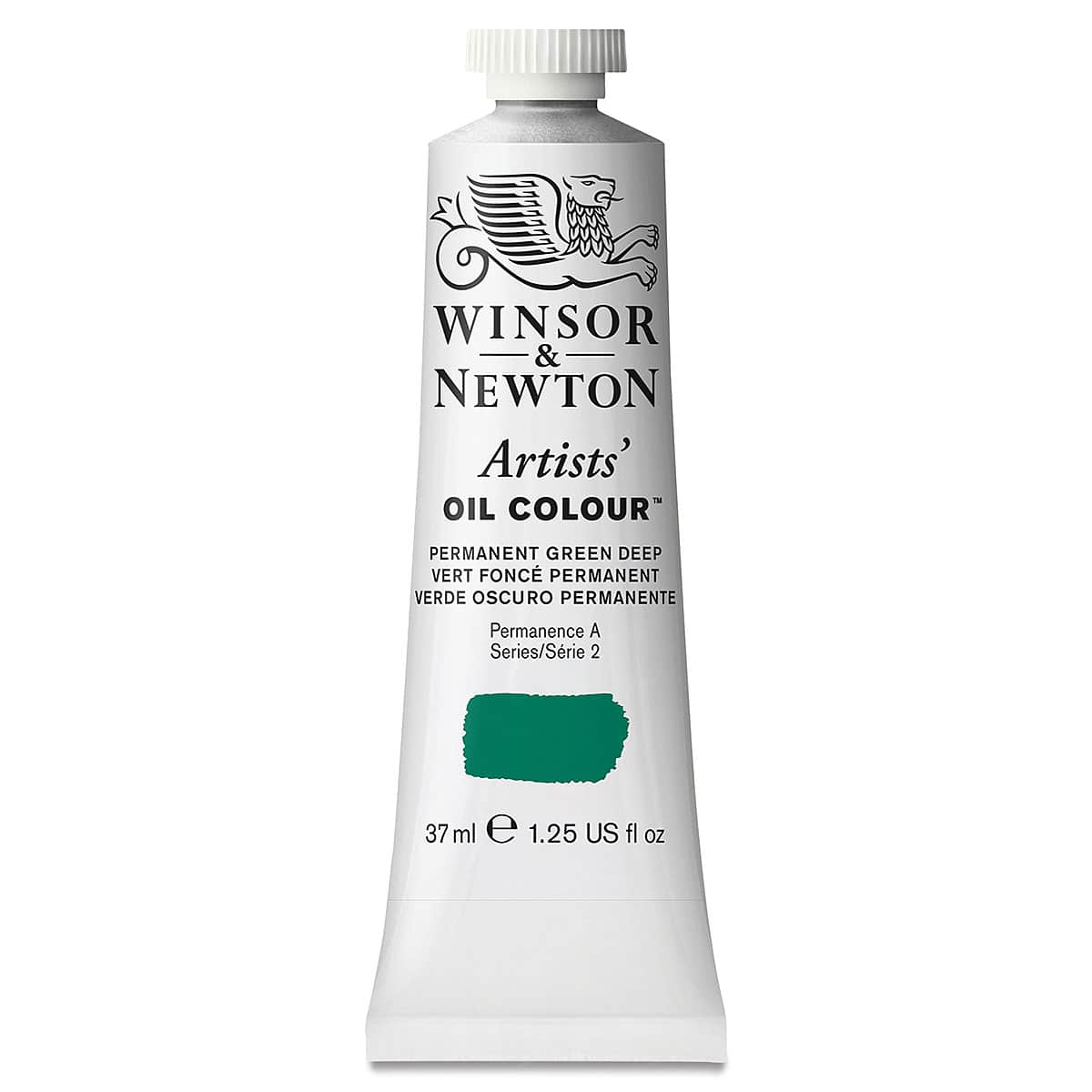 Winsor & Newton Artists' Oil Color - Permanent Green Deep, 37 ml