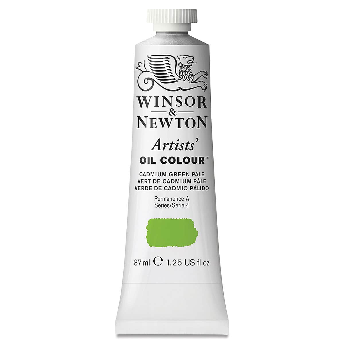 Winsor & Newton Artists' Oil Color - Cadmium Green Pale, 37 ml tube