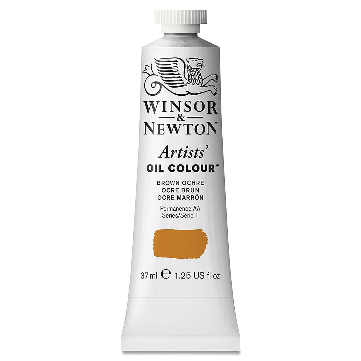 Winsor & Newton Artists' Oil Color - Brown Ochre, 37 ml tube
