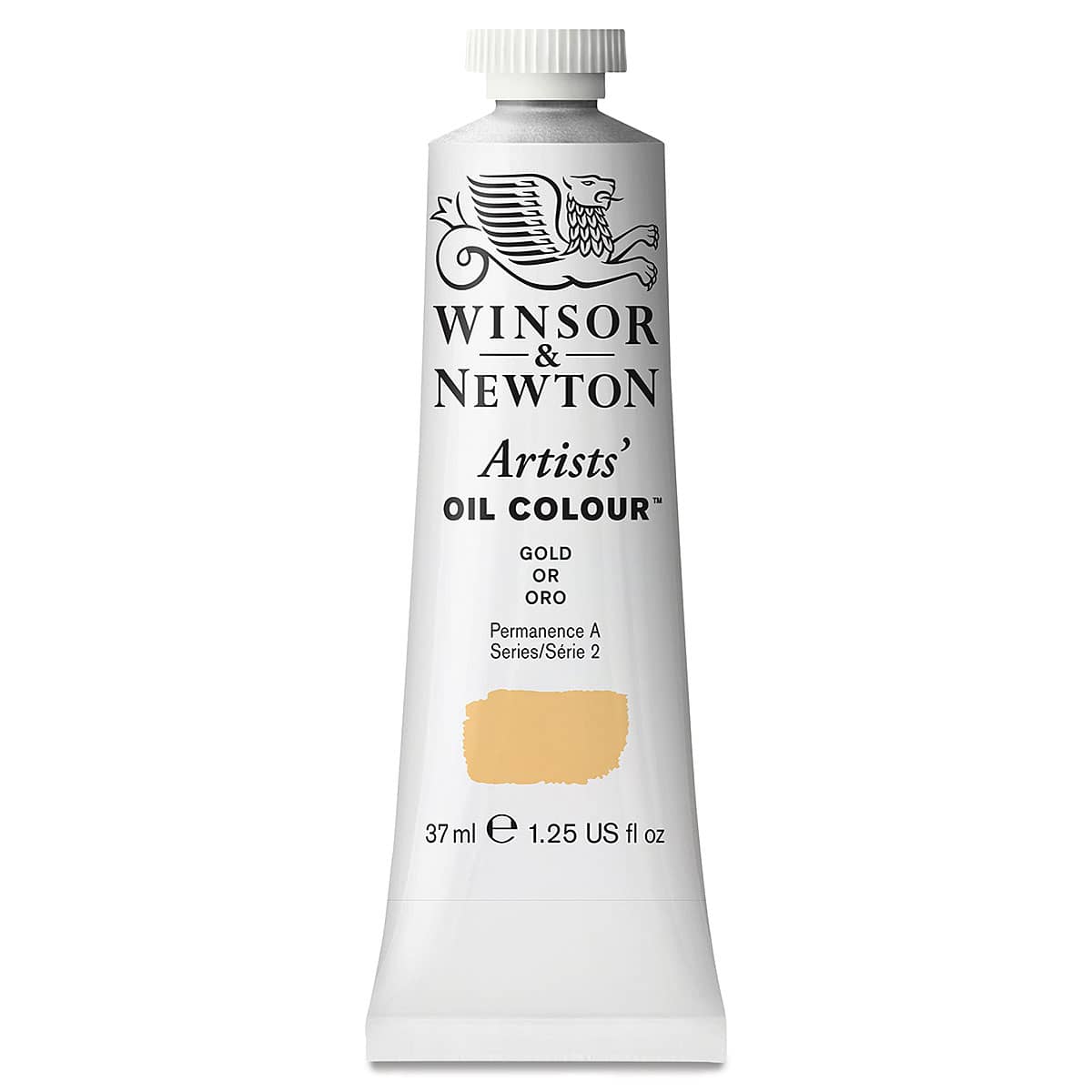 Winsor & Newton Artists' Oil Color - Gold, 37 ml tube