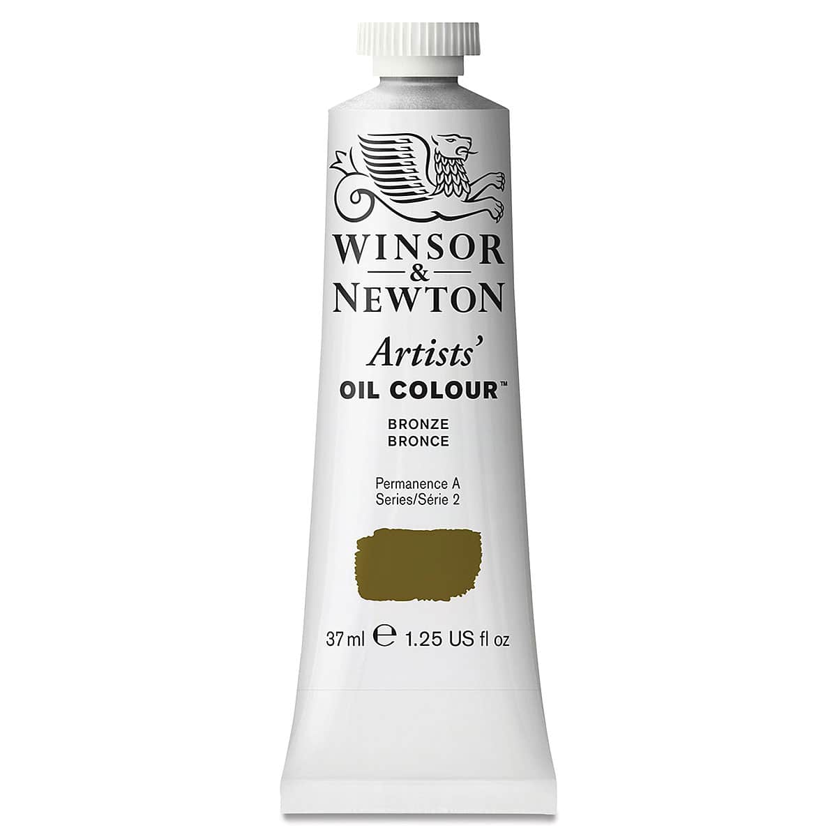 Winsor & Newton Artists' Oil Color - Bronze, 37 ml tube