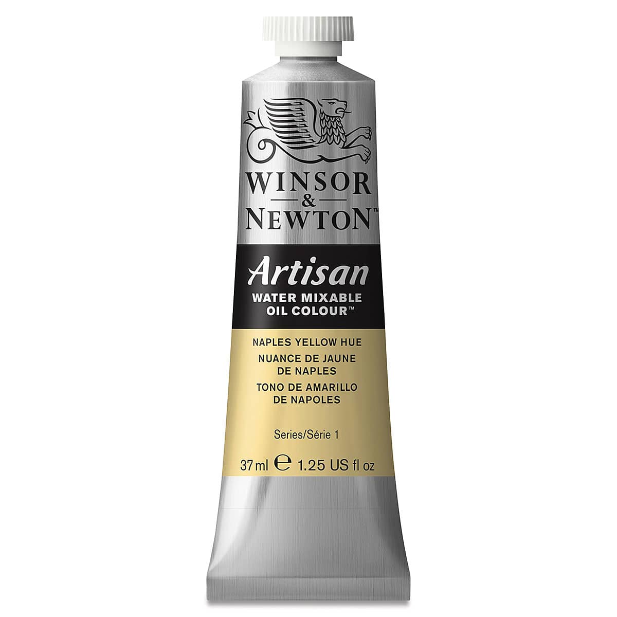 Winsor & Newton Artisan Water Mixable Oil Paint - Naples Yellow Hue, 37 ml tube