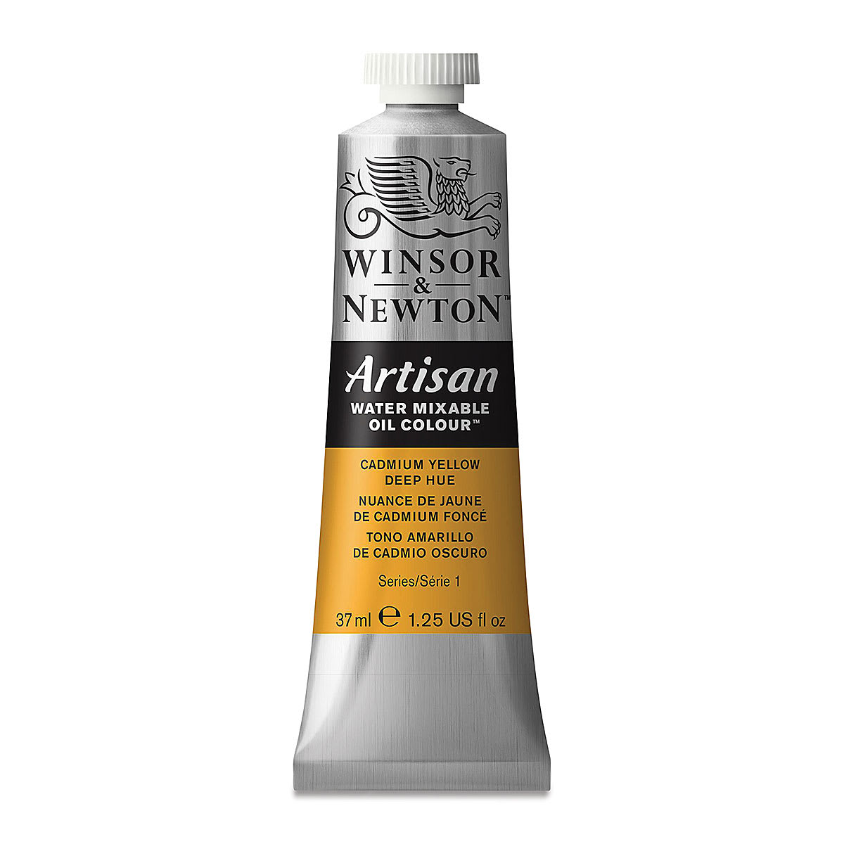 Winsor & Newton Artisan Water Mixable Oil Paint - Cadmium Yellow Deep Hue, 37 ml tube