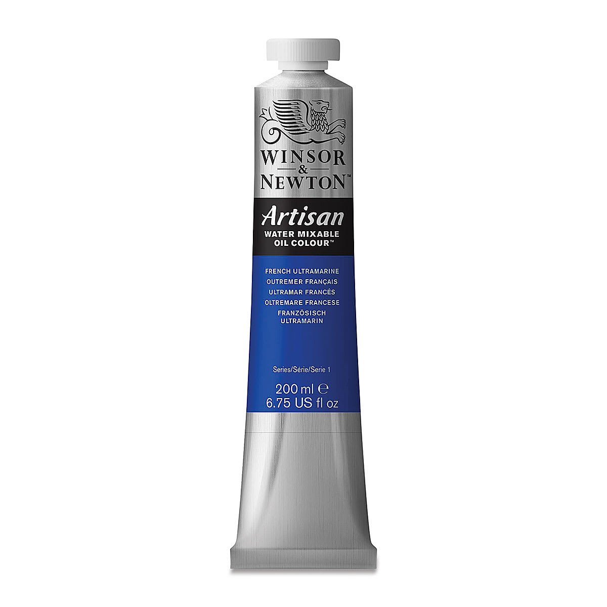 Winsor & Newton Artisan Water Mixable Oil Paint - French Ultramarine, 200 ml tube