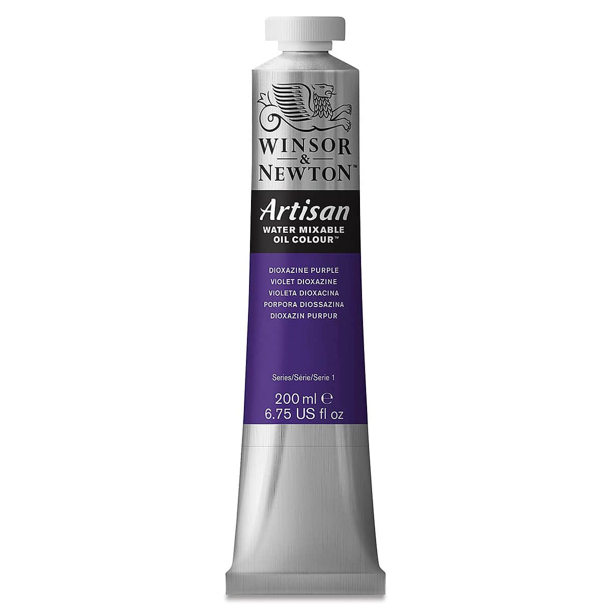 Winsor & Newton Artisan Water Mixable Oil Paint - Dioxazine Purple, 200 ml tube