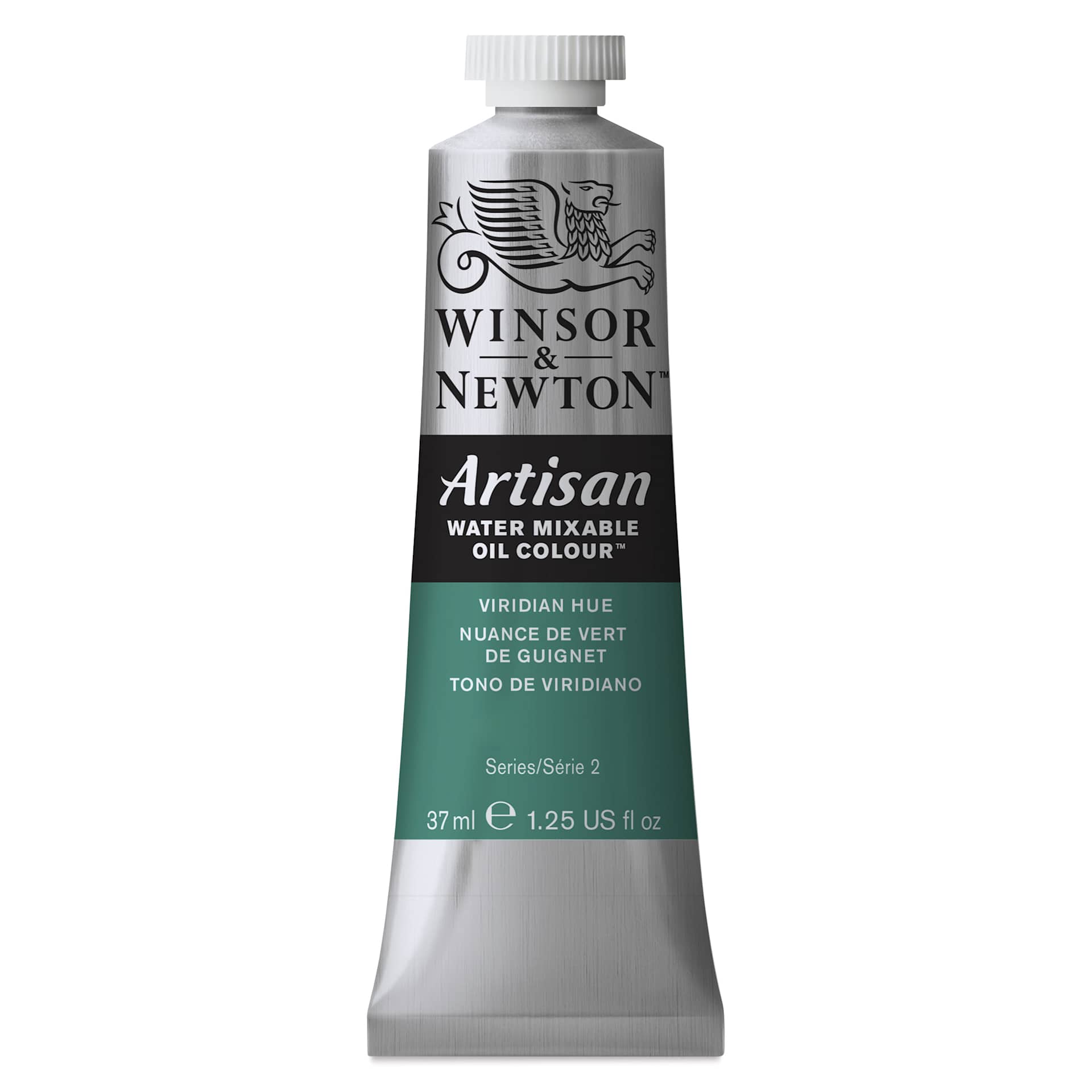 Winsor & Newton Artisan Water Mixable Oil Paint - Viridian Hue, 37 ml tube