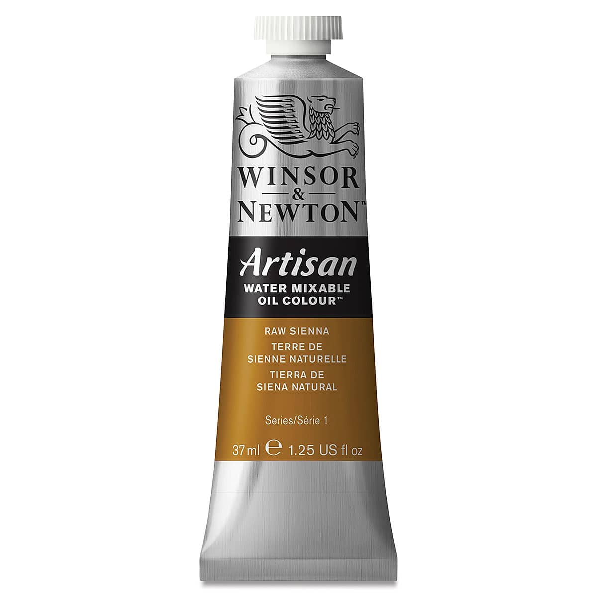 Winsor & Newton Artisan Water Mixable Oil Paint - Raw Sienna, 37 ml tube