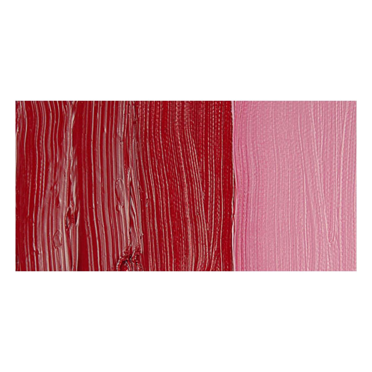 Winsor & Newton Artisan Water Mixable Oil Paint - Permanent Rose swatch Winsor & Newton Artisan Water Mixable Oil Paint - Permanent Rose swatch
