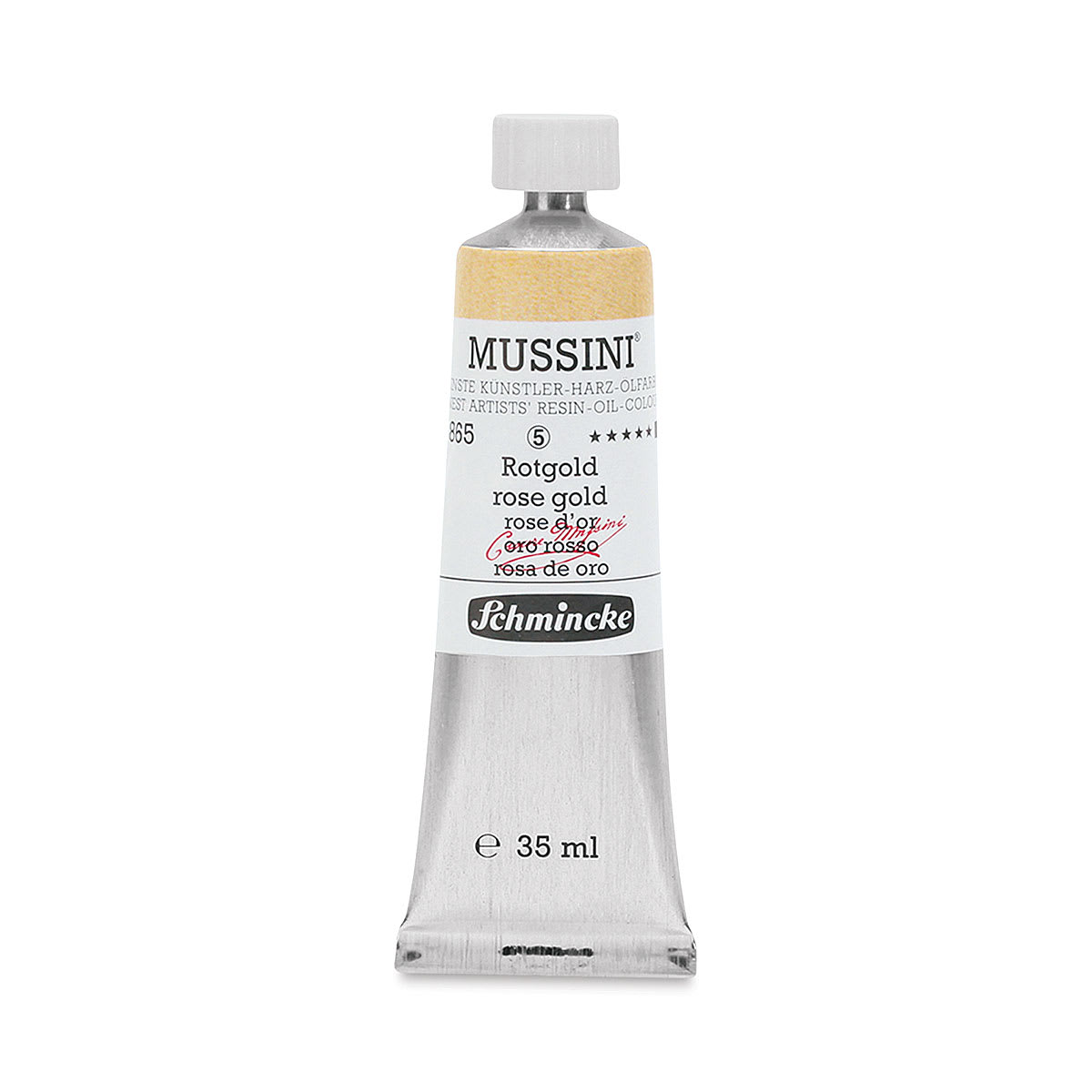 Schmincke Mussini Oil Color - Rose Gold, 35 ml tube