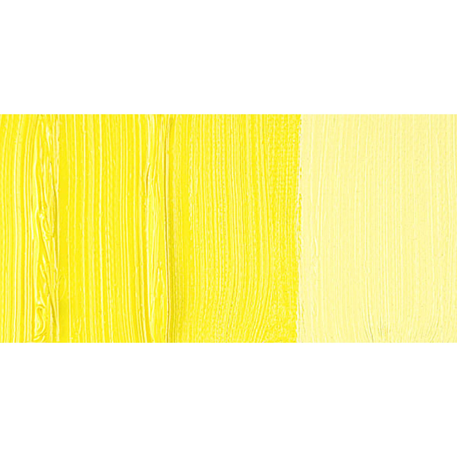 Schmincke Norma Professional Oil Paint - Lemon Yellow swatch