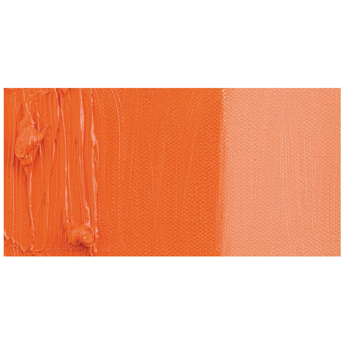 Schmincke Norma Professional Oil Paint - Brilliant Orange swatch