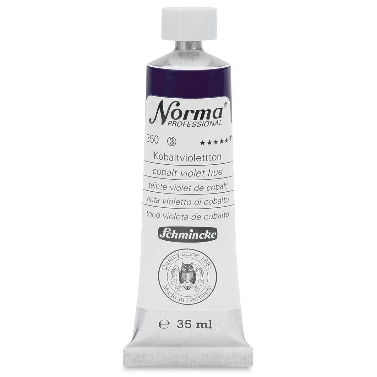 Schmincke Norma Professional Oil Paint - Cobalt Violet Hue, 35 ml, Tube