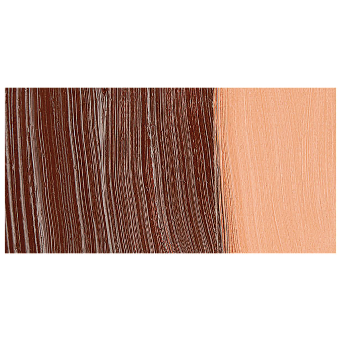 Schmincke Norma Professional Oil Paint - Translucent Red Brown swatch
