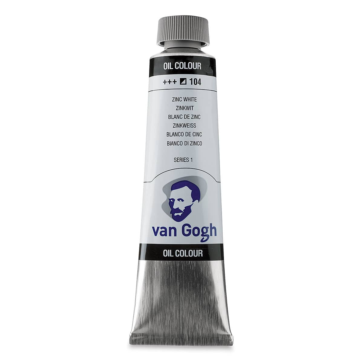 Van Gogh Oil Paint - Zinc White Safflower oil-based, 40 ml tube
