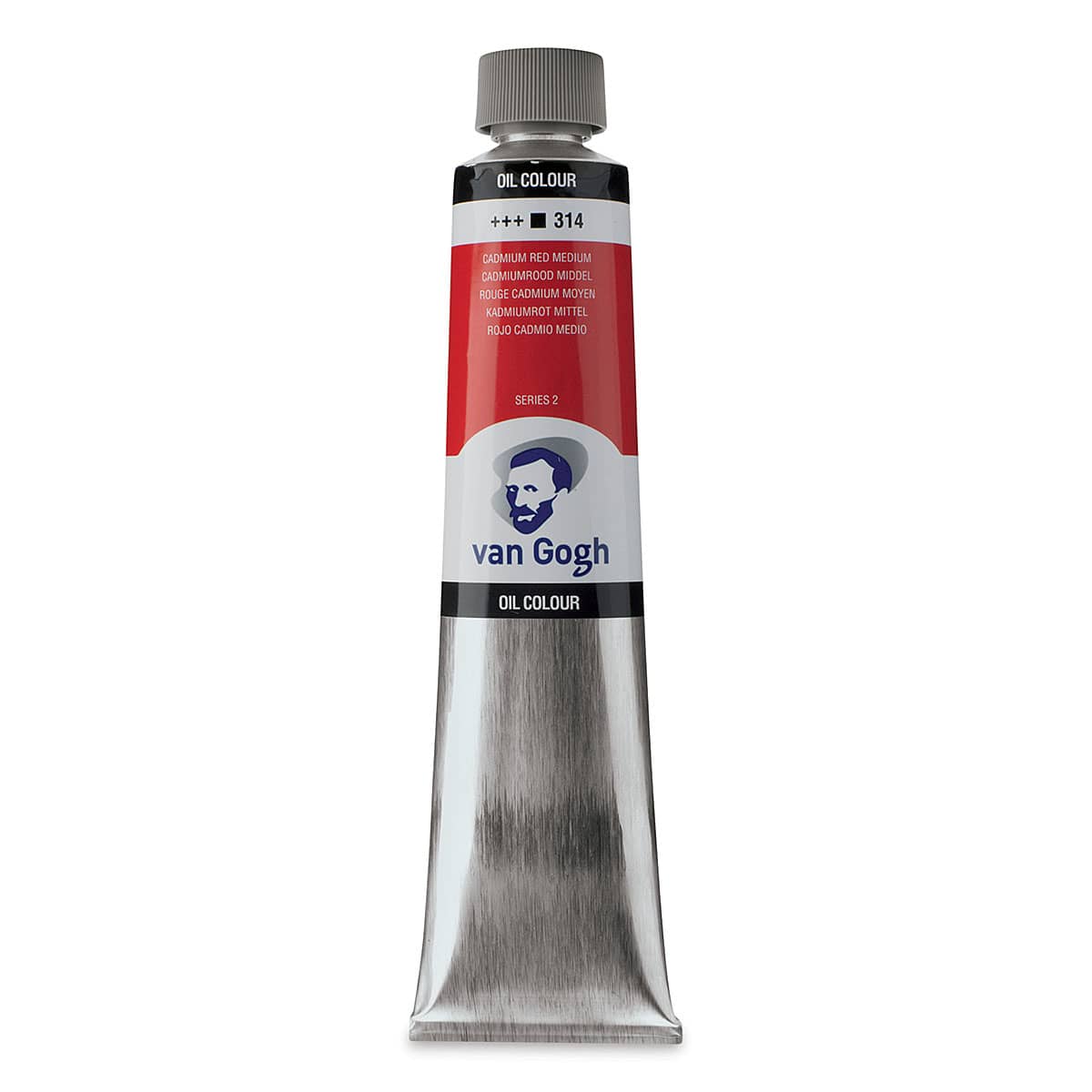 Van Gogh Oil Paint - Cadmium Red Medium, 200 ml tube