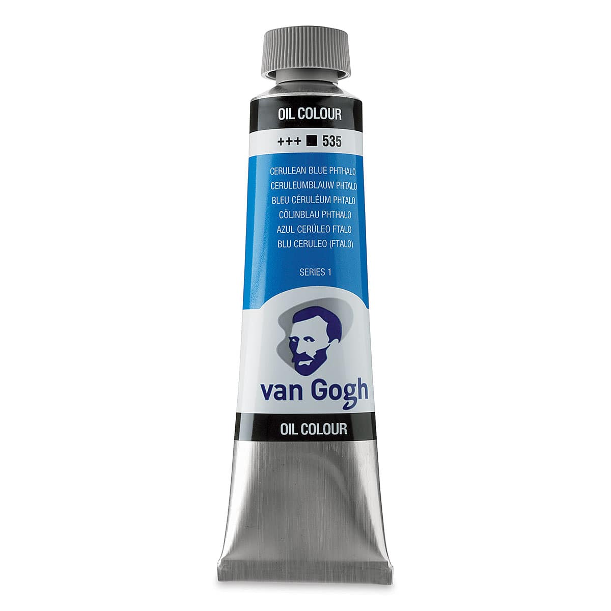 Van Gogh Oil Paint  - Cerulean Blue Phthalo, 40 ml tube