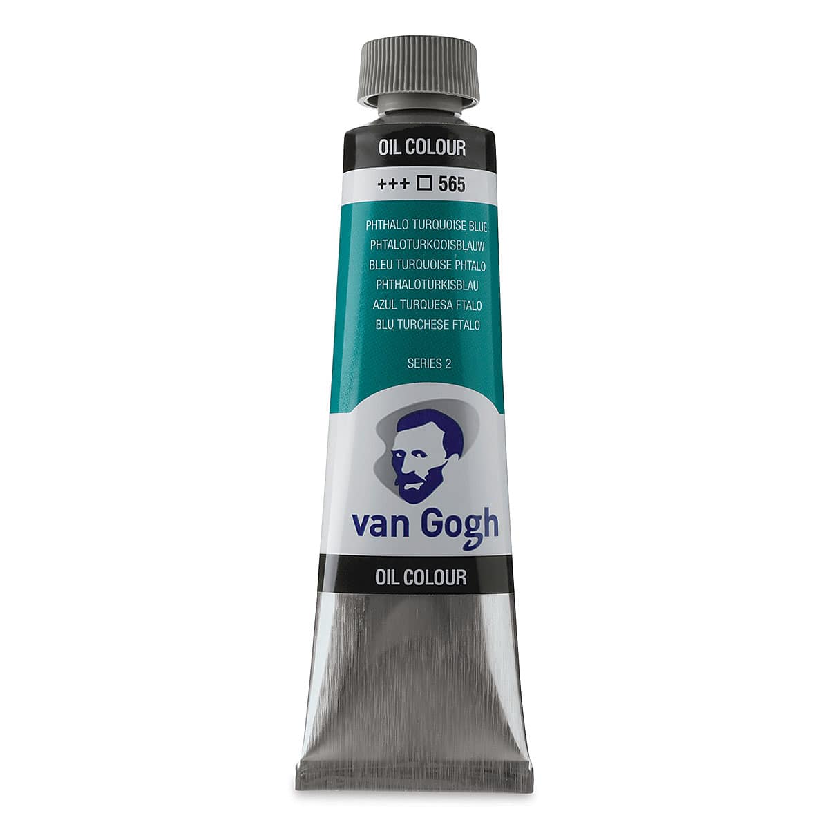 Van Gogh Oil Paint - Phthalo Turquoise Blue, 40 ml tube