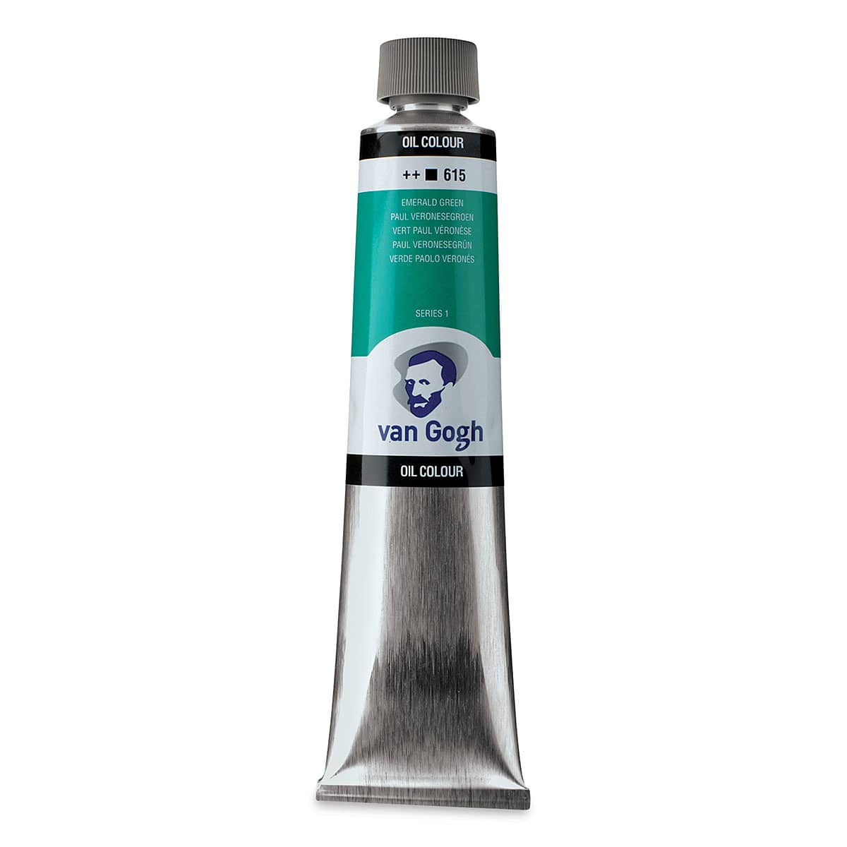 Van Gogh Oil Paint  - Emerald Green, 200 ml tube
