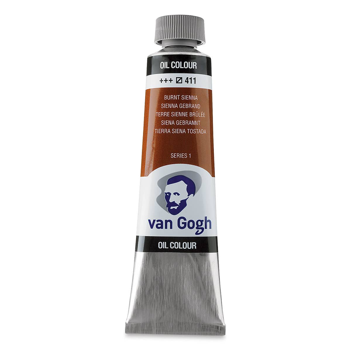 Van Gogh Oil Paint - Burnt Sienna, 40 ml tube