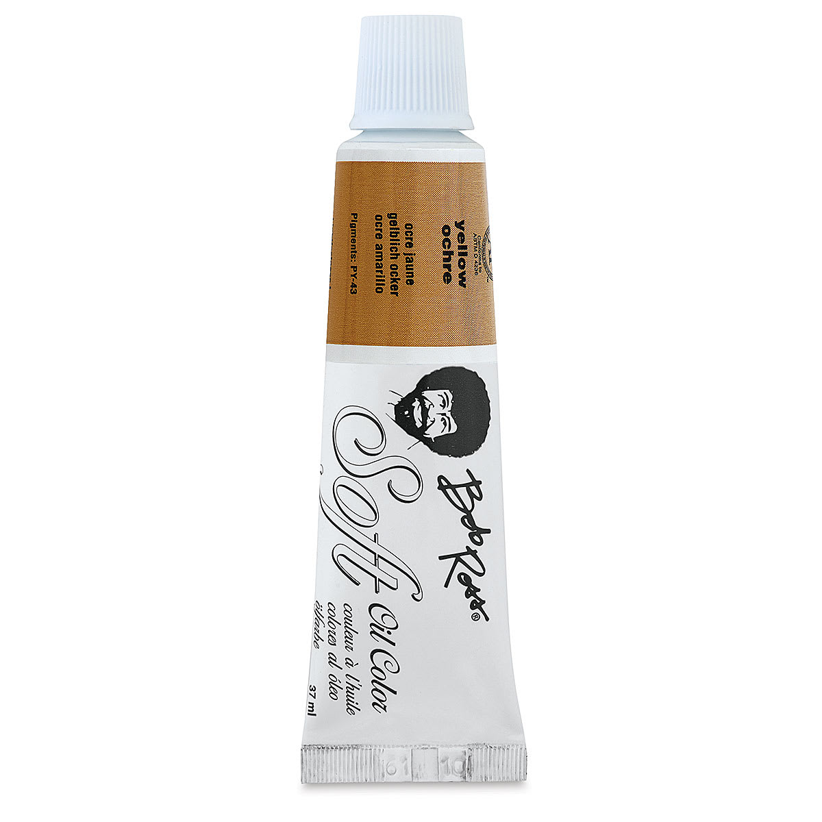 Bob Ross Soft Oil Color - Yellow Ochre, 1.25 oz tube