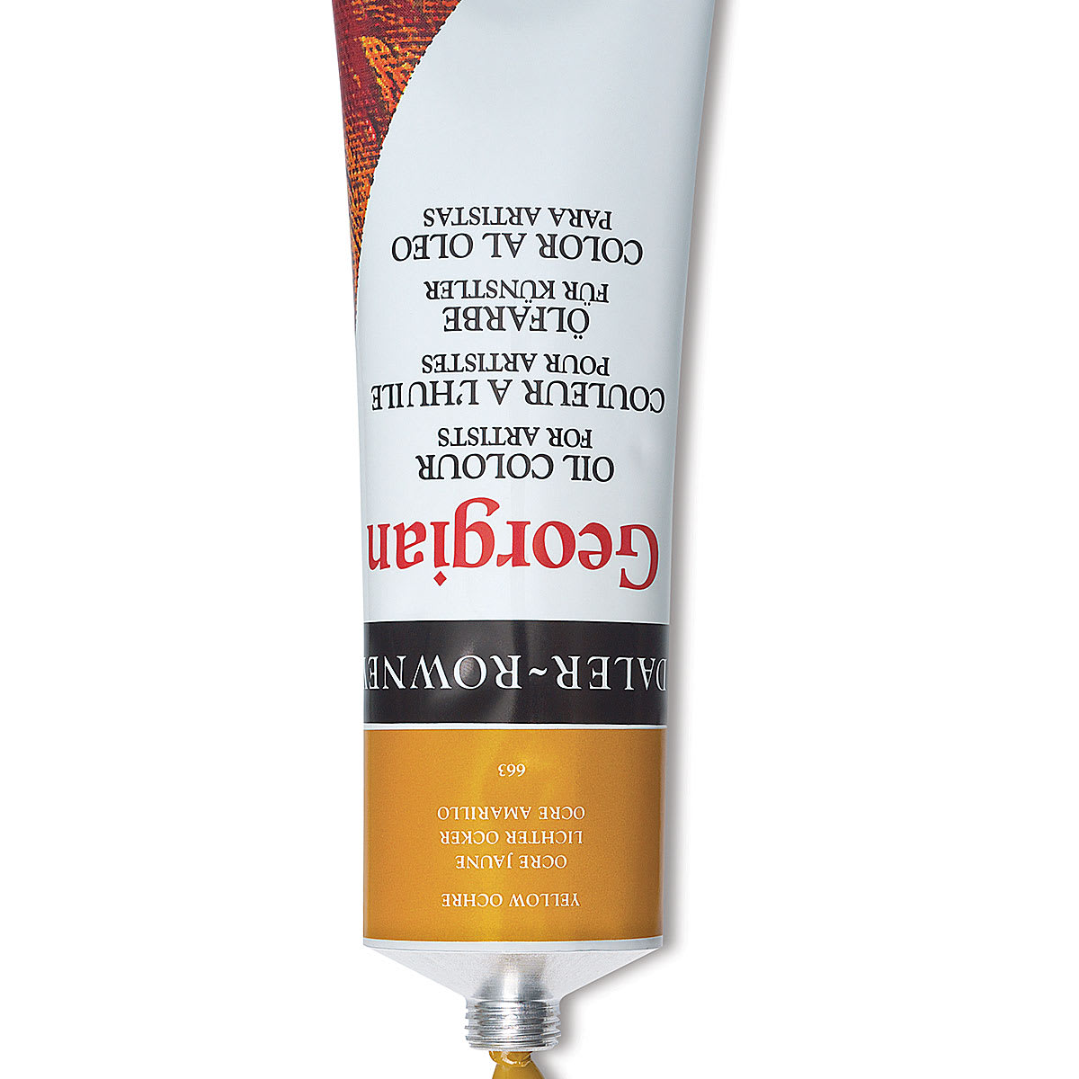 Daler-Rowney Georgian Oil Color - Yellow Ochre, 225 ml tube