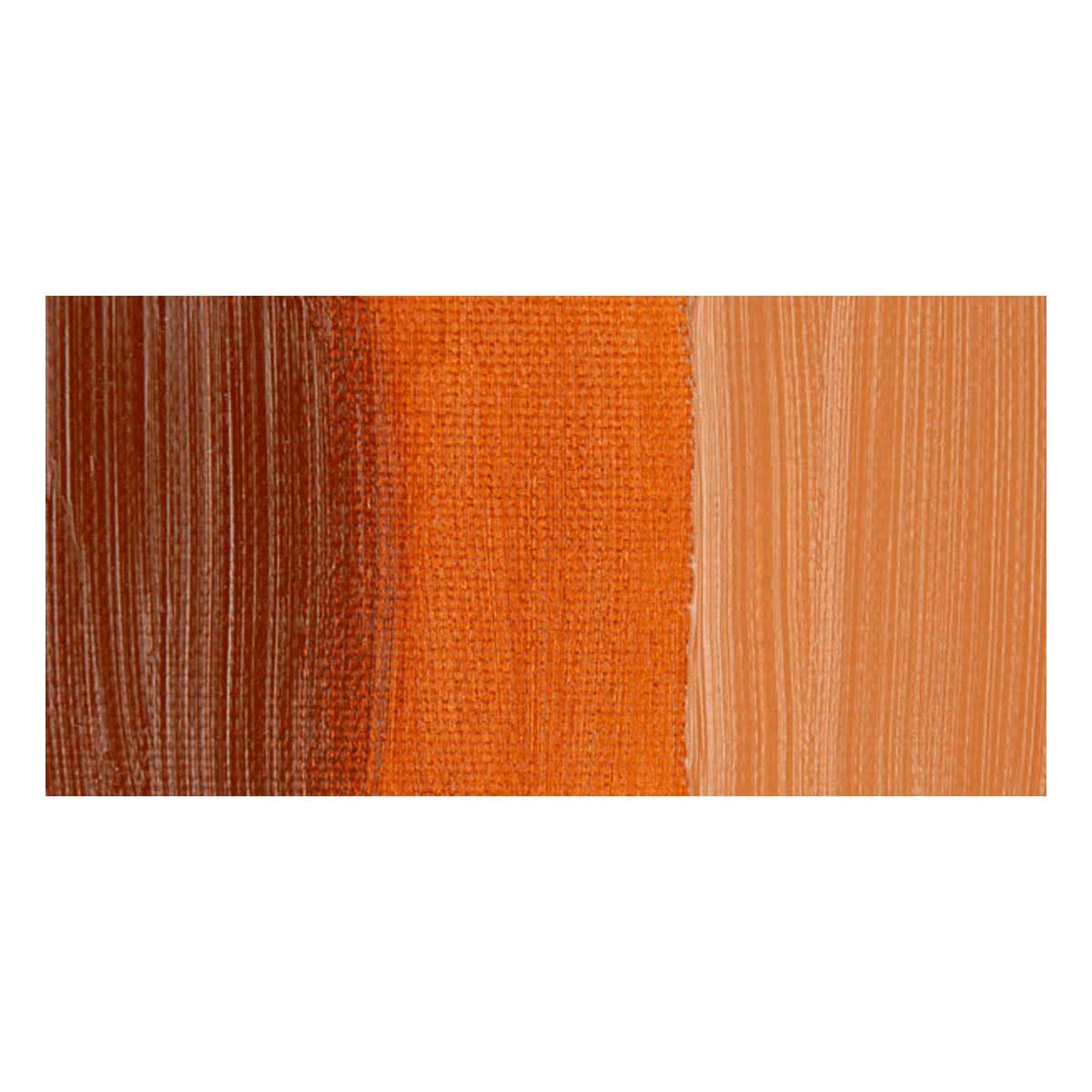Daler-Rowney Georgian Oil Paint - Burnt Sienna swatch