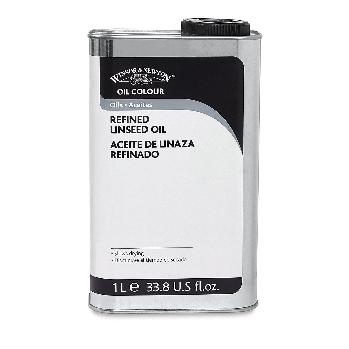 Winsor & Newton Refined Linseed Oil - 1 L bottle