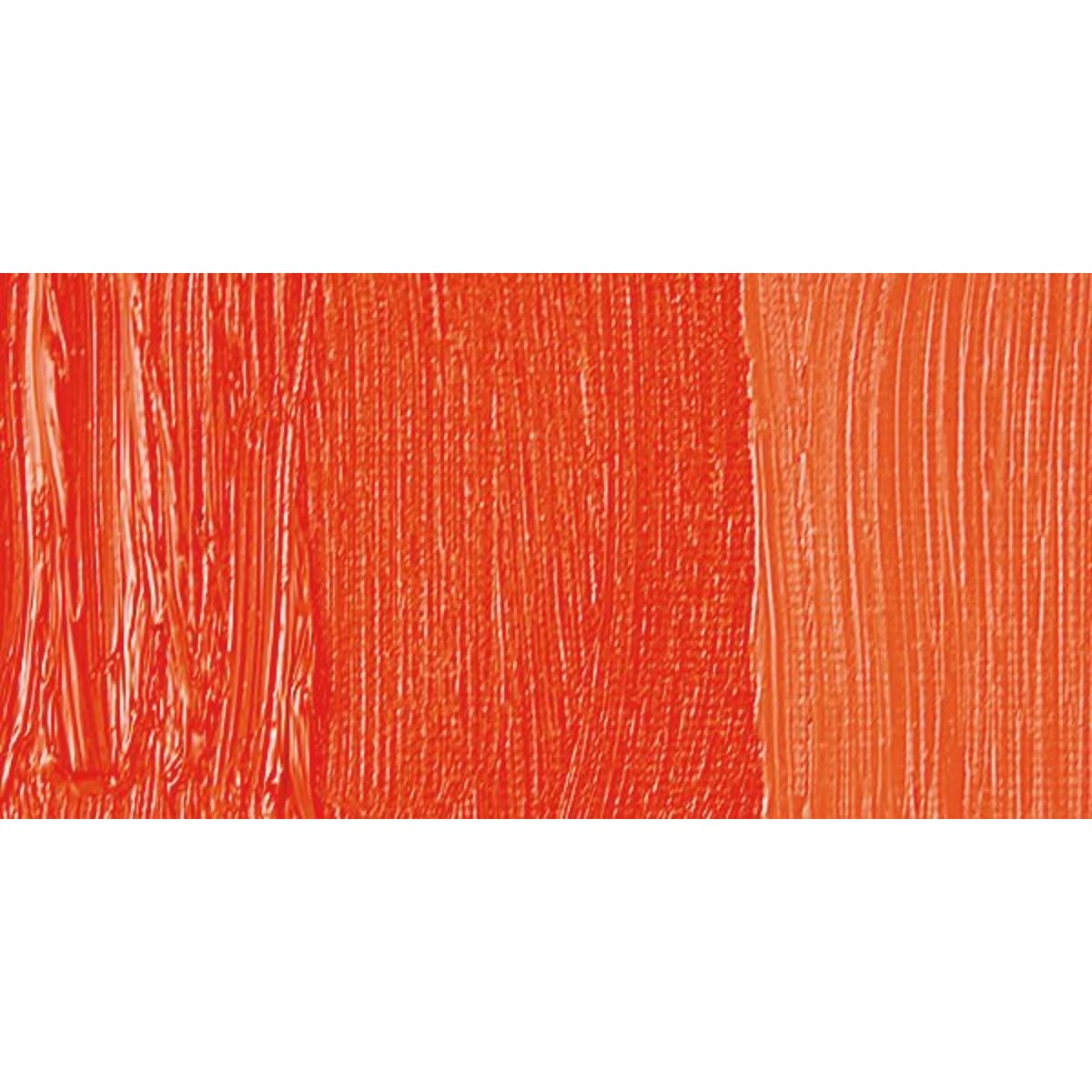 Holbein Duo Aqua Water Soluble Oil Paint - Imidazolone Orange swatch