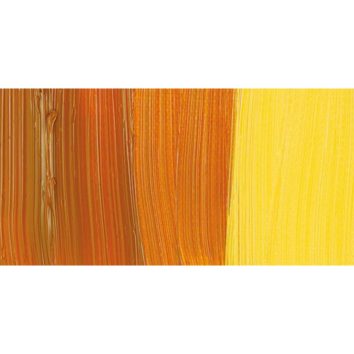 Holbein Duo Aqua Water Soluble Oil Paint - Indian Yellow swatch