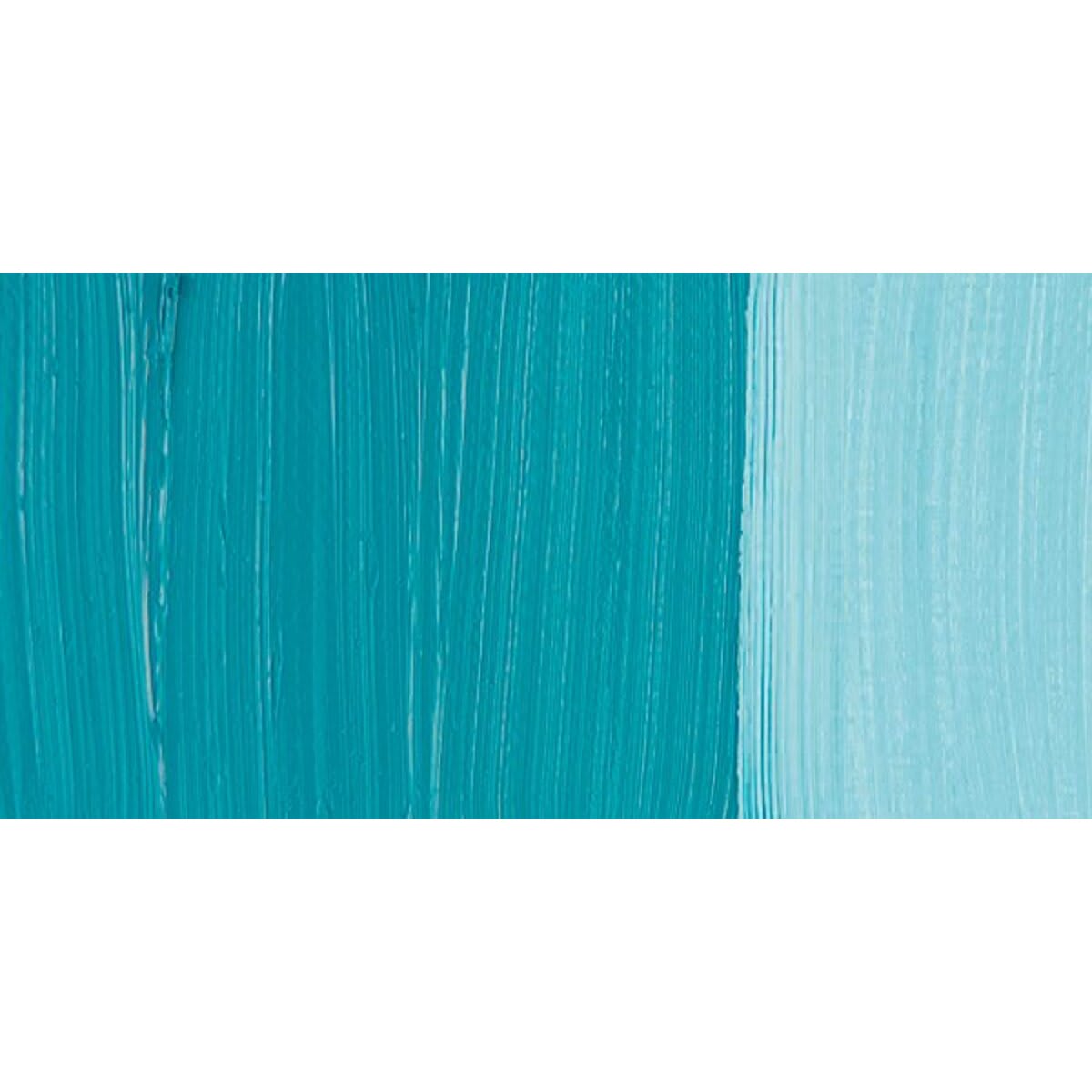 Holbein Duo Aqua Water Soluble Oil Paint - Turquoise Blue swatch
