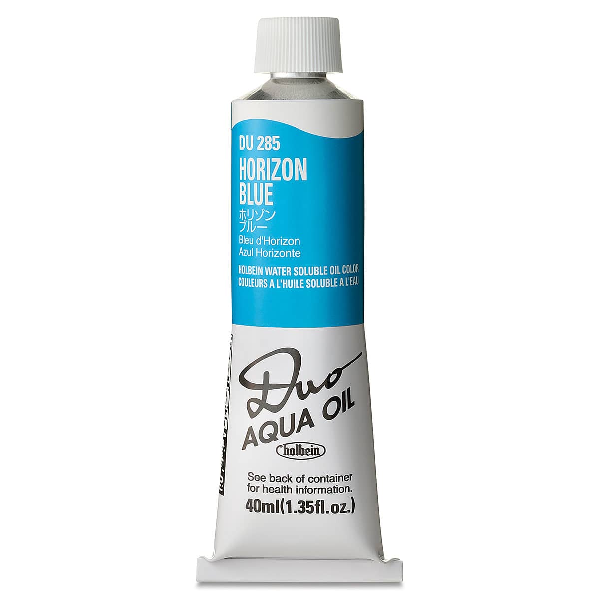 Holbein Duo Aqua Water Soluble Oils - Horizon Blue, 40 ml tube