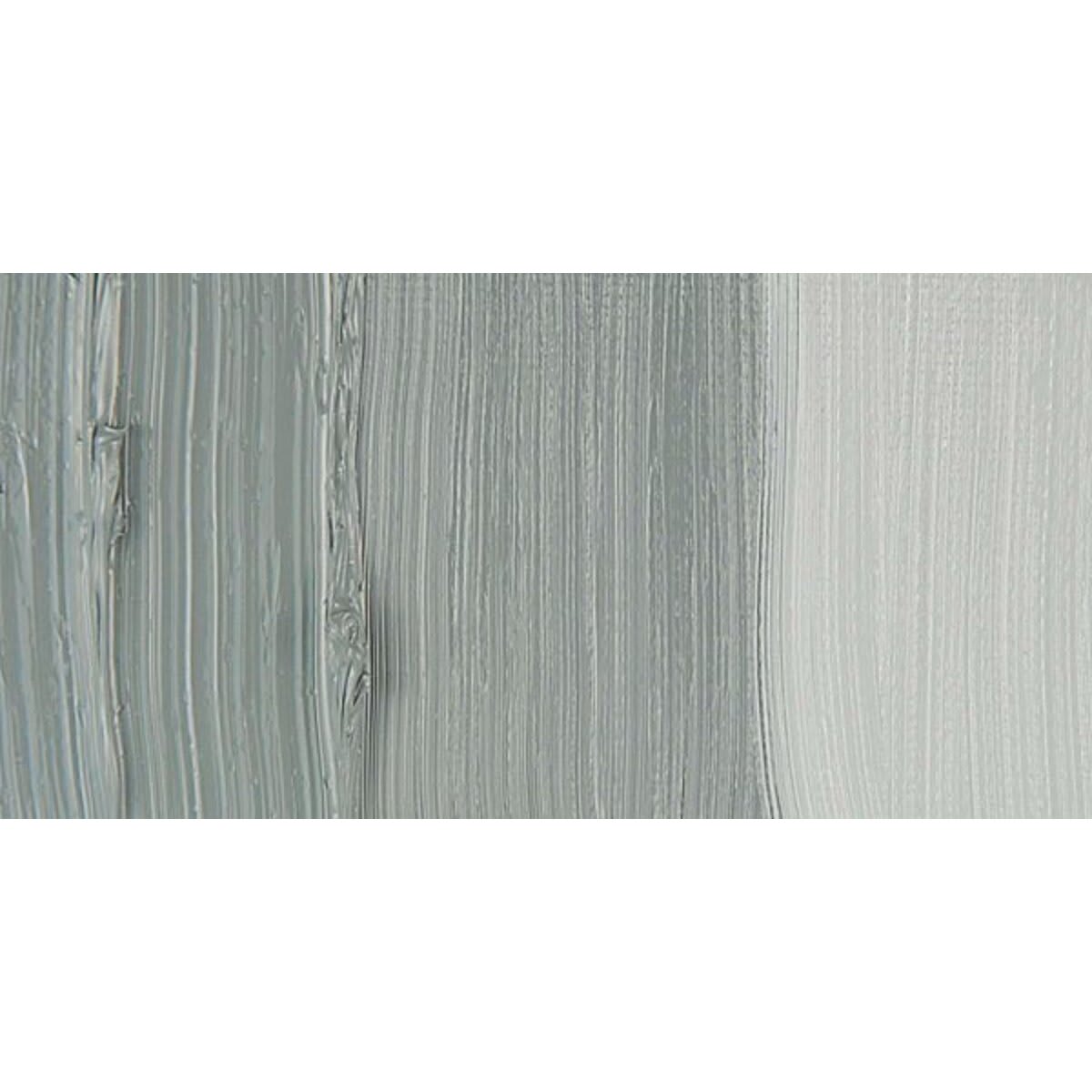 Holbein Duo Aqua Water Soluble Oil Paint - Gray of Gray swatch