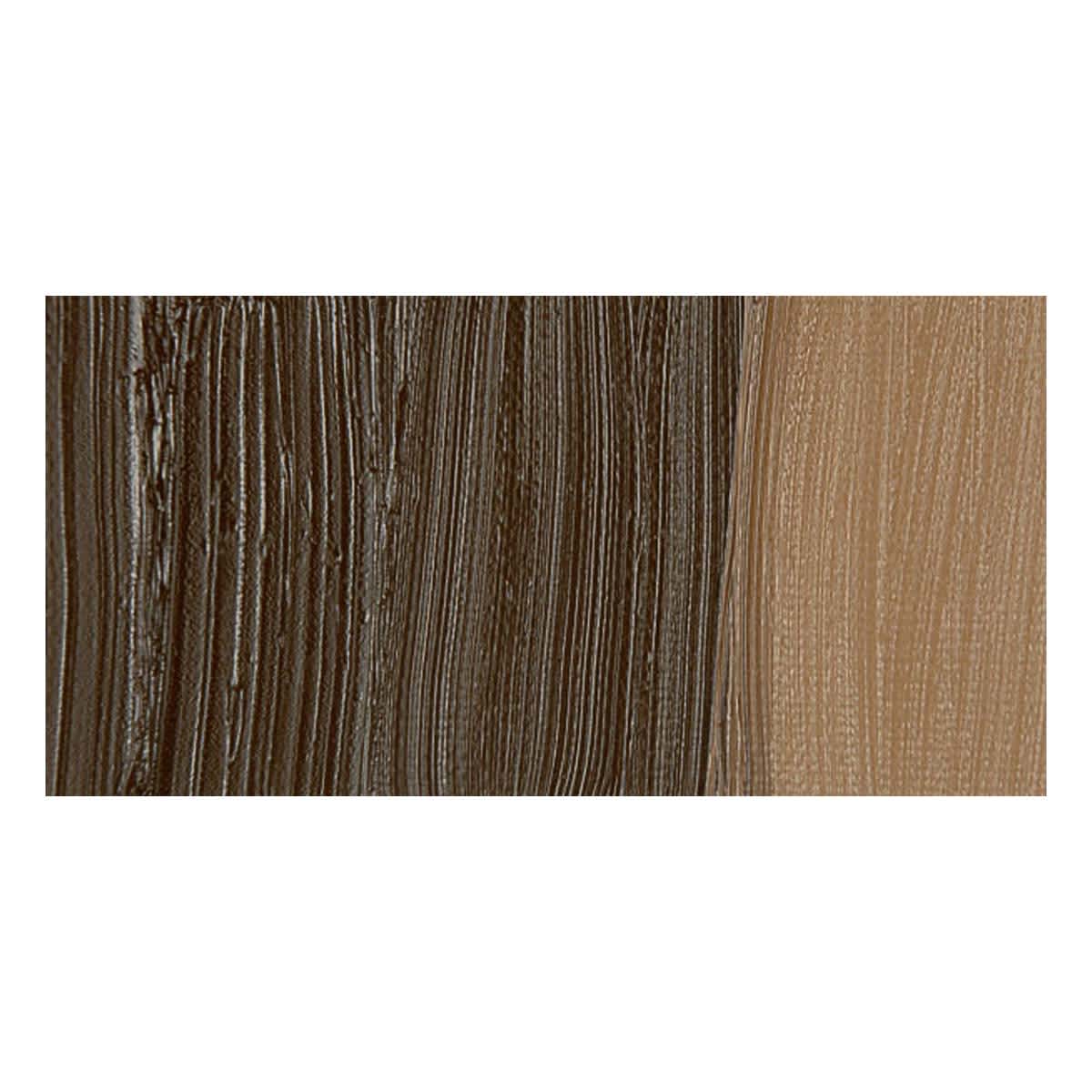 Holbein Duo Aqua Water Soluble Oil Paint - Burnt Umber swatch