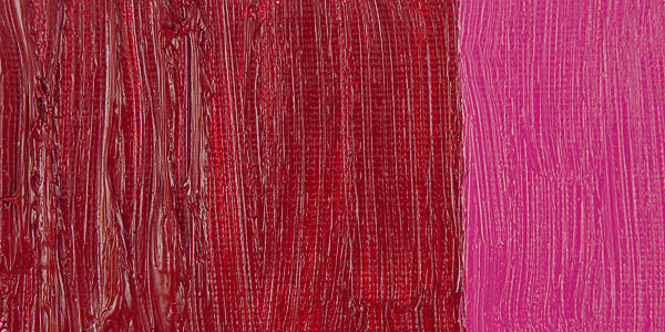 Holbein Duo Aqua Water Soluble Oil Paint - Quinacridone Red swatch