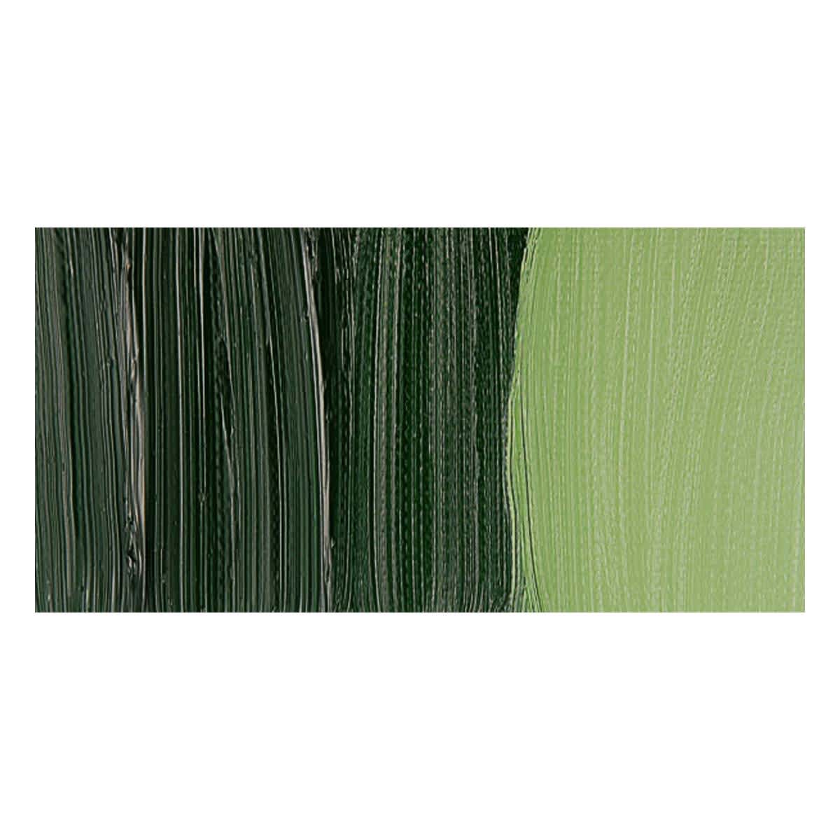 Holbein Duo Aqua Water Soluble Oil Paint - Sap Green swatch