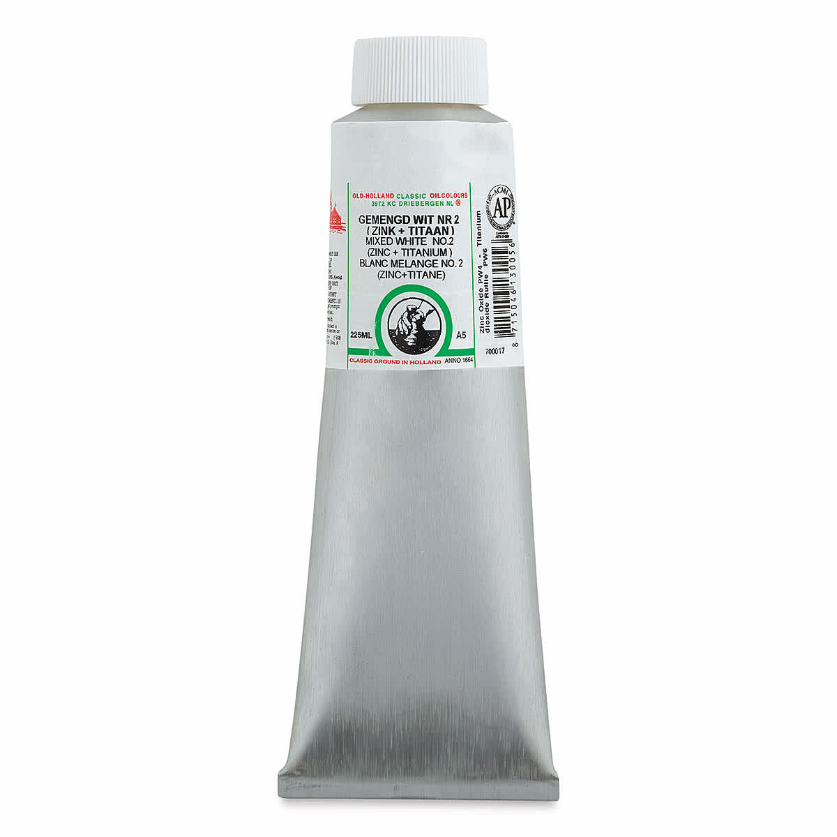 Old Holland Classic Oil Color - Mixed White 2, 225 ml tube