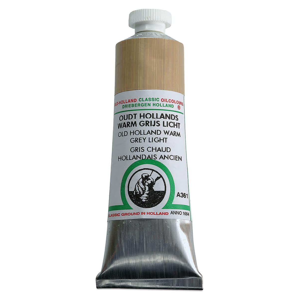 Old Holland Classic Oil Color - Old Holland Warm Grey Light, 40 ml tube