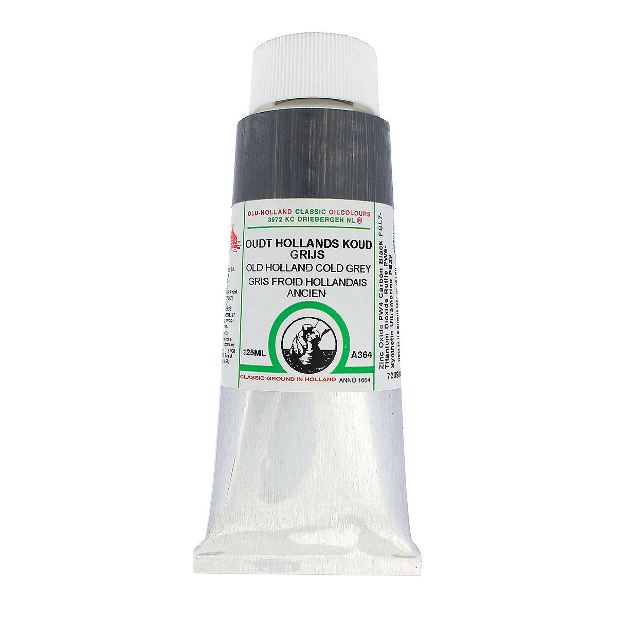 Old Holland Classic Oil Color - Old Holland Cold Grey, 125 ml tube
