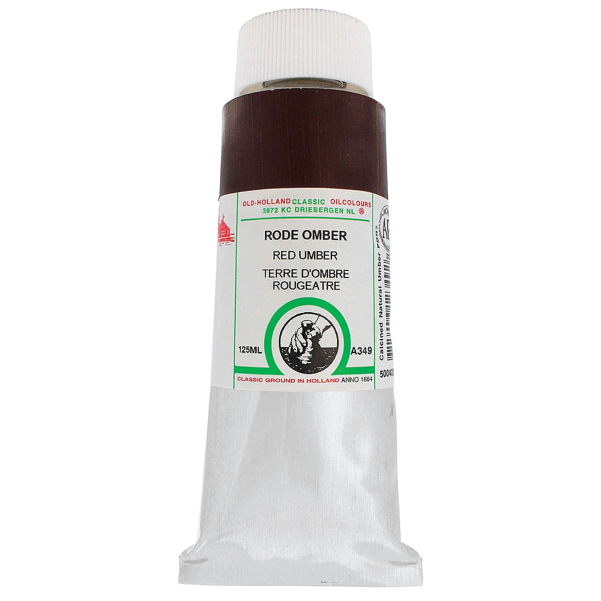 Old Holland Classic Oil Color - Red Umber, 125 ml tube
