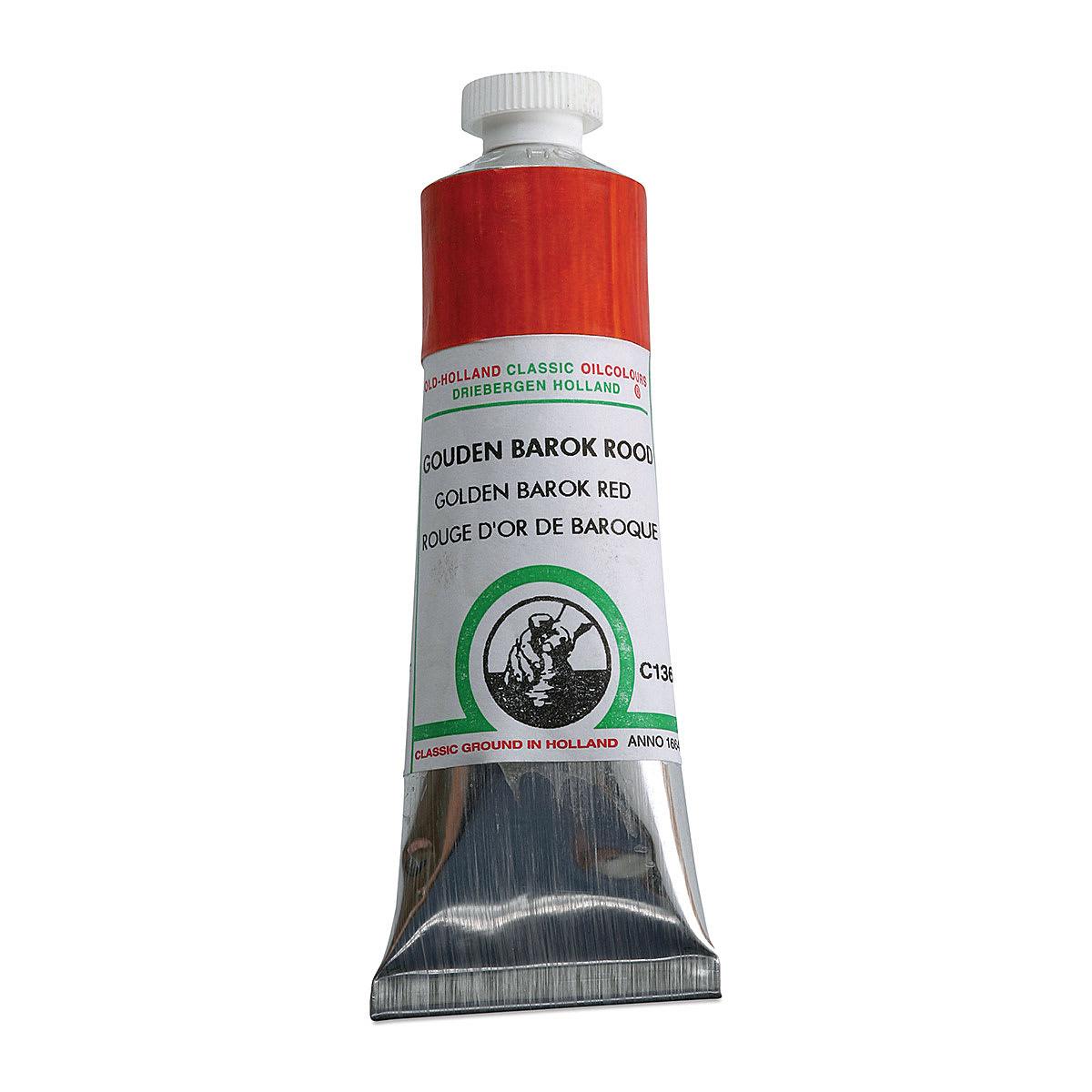 Old Holland Classic Oil Color - Golden Barok Red, 40 ml tube