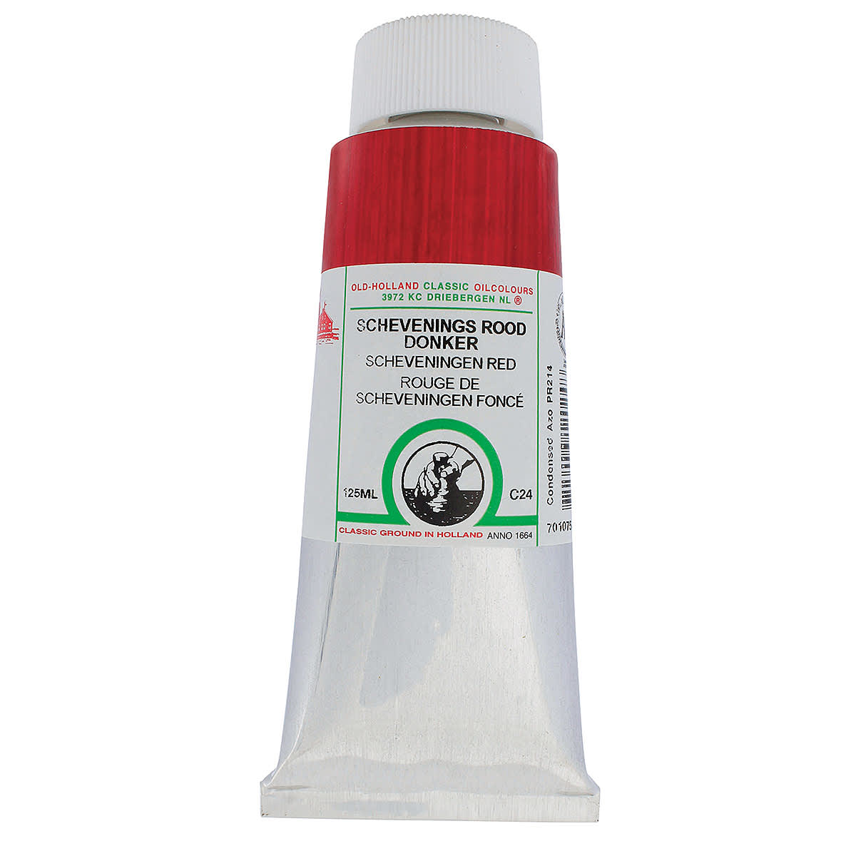 Old Holland Classic Oil Color - Scheveningen Red Deep, 125 ml tube
