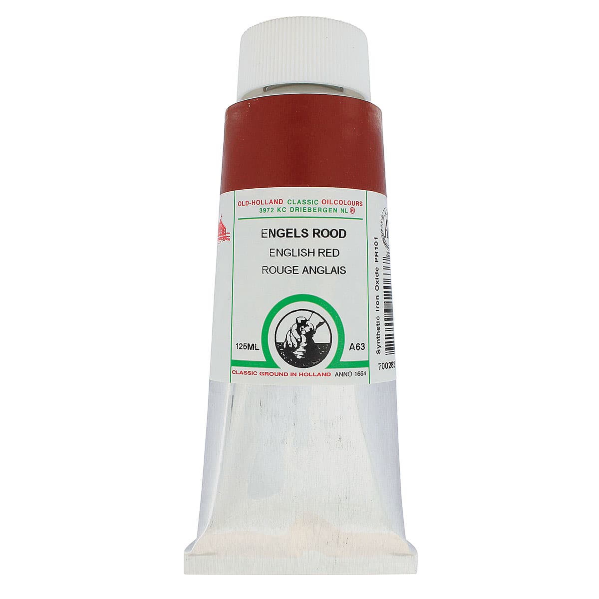 Old Holland Classic Oil Color - English Red, 125 ml tube
