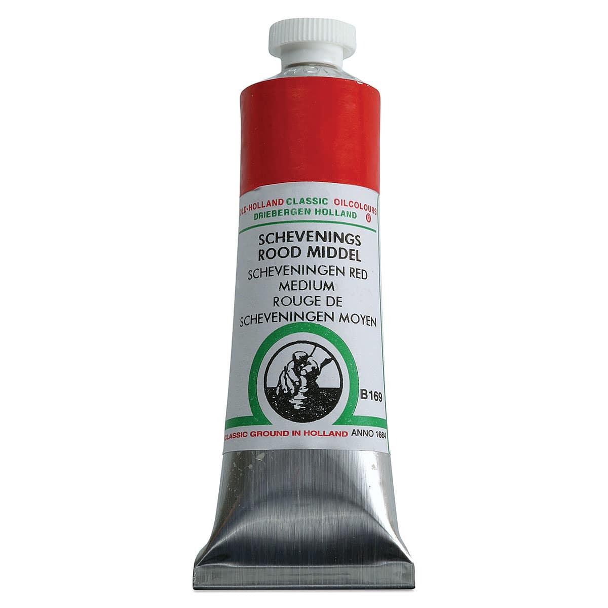 Old Holland Classic Oil Color - Scheveningen Red Medium, 40 ml tube