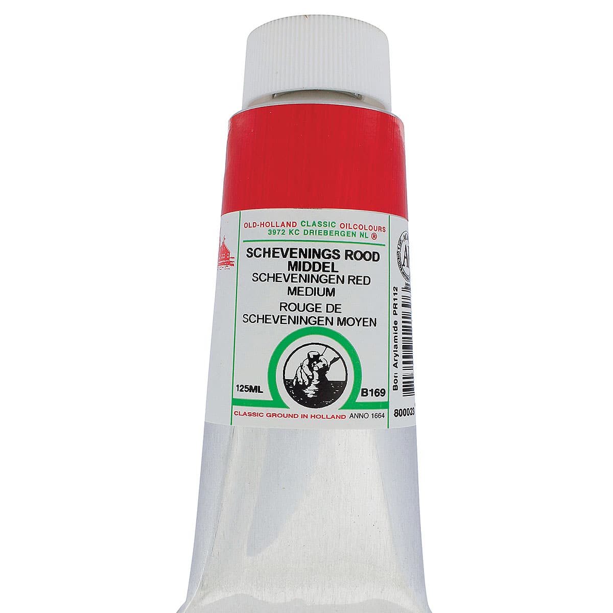 Old Holland Classic Oil Color - Scheveningen Red Medium, 125 ml tube