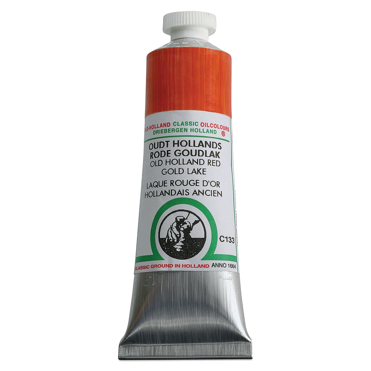 Old Holland Classic Oil Color - Old Holland Red Gold Lake, 40 ml tube