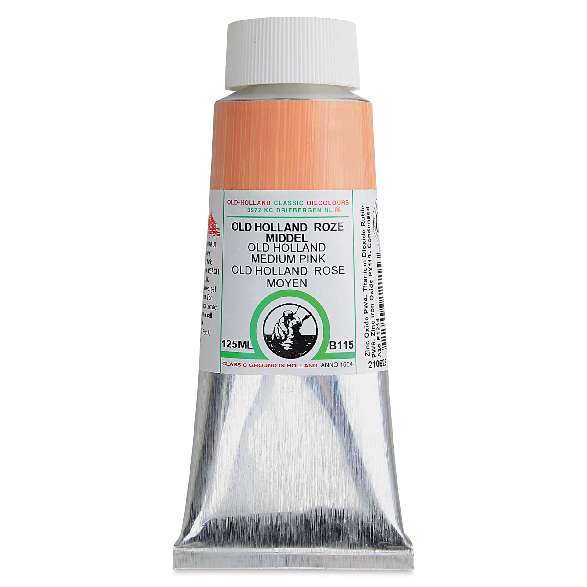 Old Holland Classic Oil Color - Medium Pink, 125 ml tube