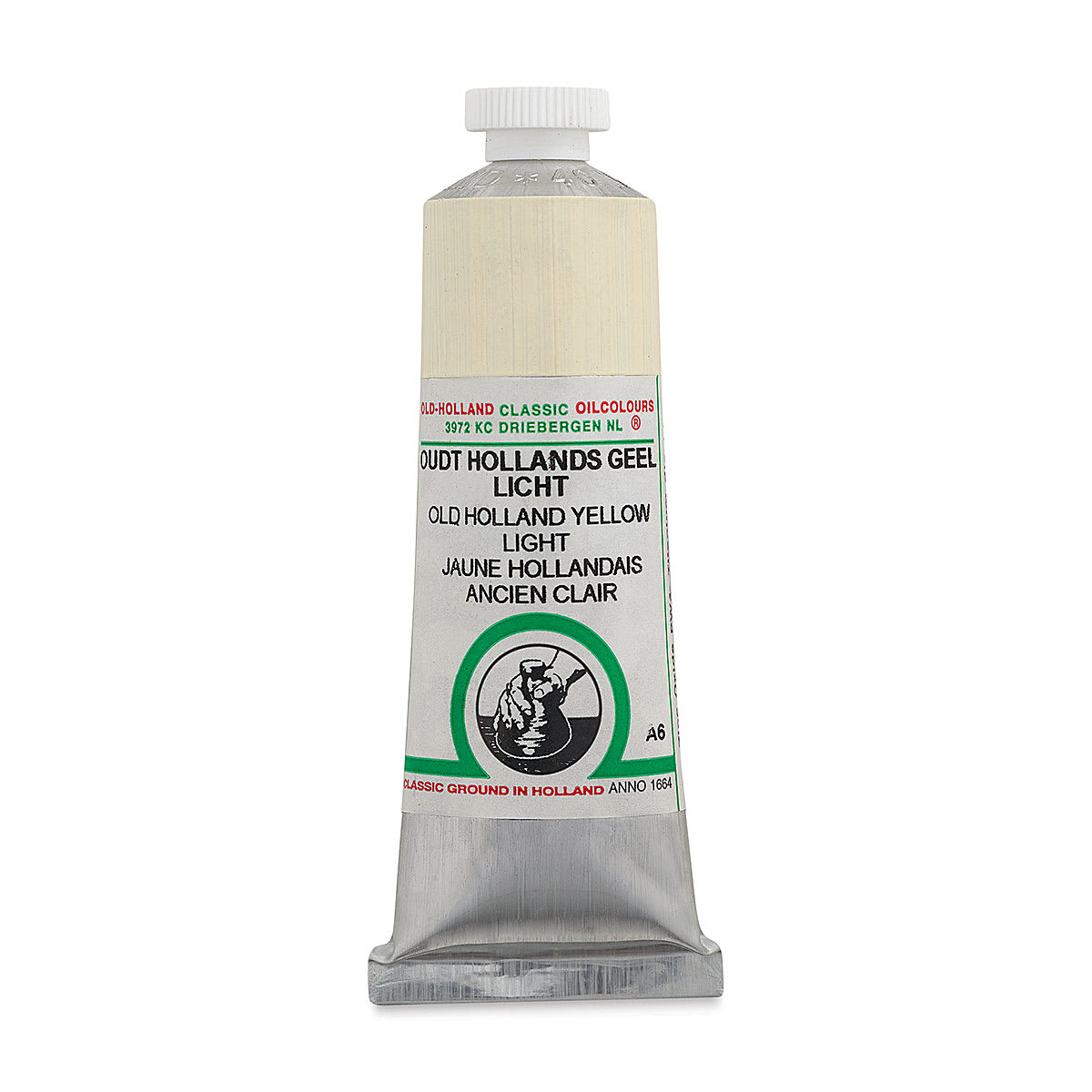 Old Holland Classic Oil Color - Old Holland Yellow Light, 40 ml tube