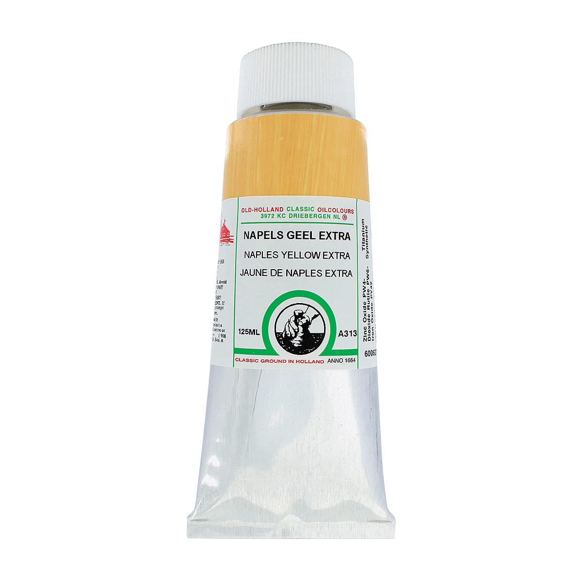 Old Holland Classic Oil Color - Naples Yellow Extra, 125 ml tube